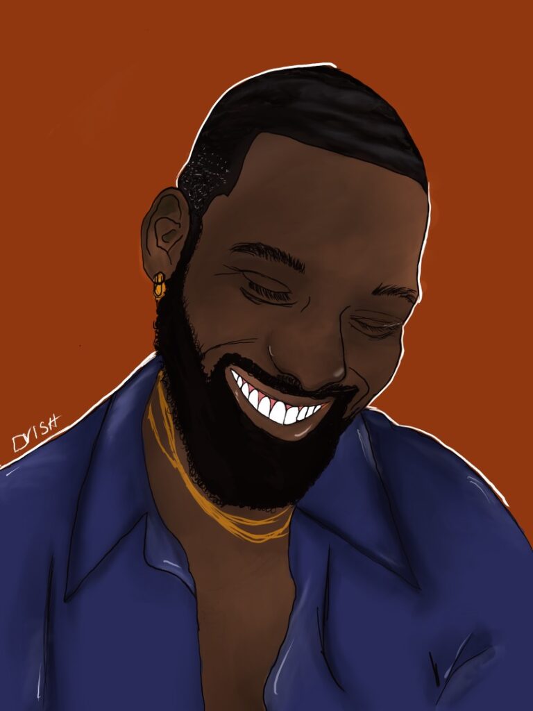 black guy smiling perfect teeth
