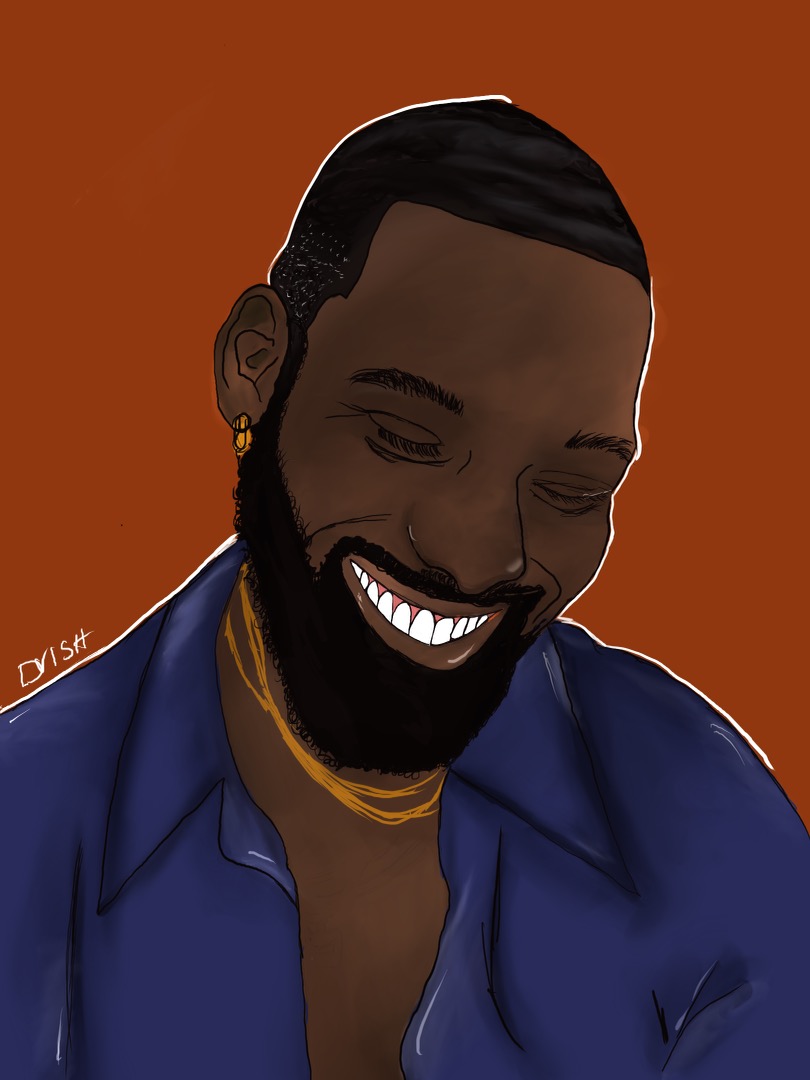 black guy smiling perfect teeth